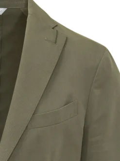 Abito Monopetto con Tasche Applicate