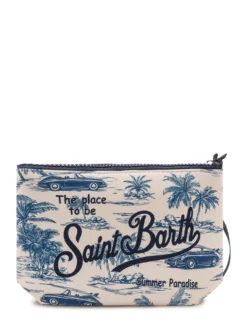 Aline Pouch with Palm Trees Print
