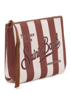 Aline Striped Pouch