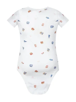 Allover Print Cotton Bodysuit