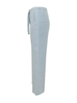 Amedea Wide Leg Trousers with Drawstring