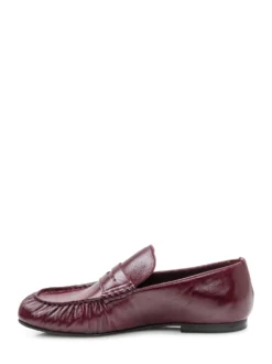 Aven Leather Loafers with Penny Strap
