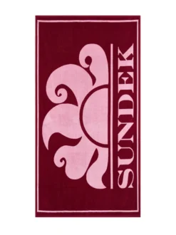 Beach Towel with Logo and Border