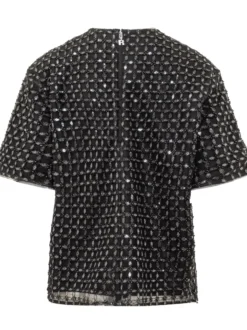 Beaded Oversized Top