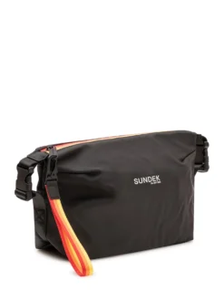 Beauty Case with Logo and Zip Closure
