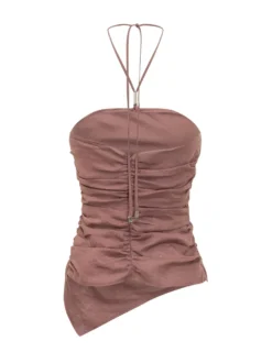 Becka Top with Halter Neck