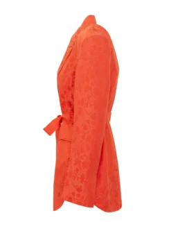 Belted Blazer with Lapels