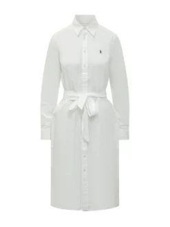 Belted Shirt Dress