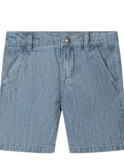 Bermuda Shorts with Slanted Pockets
