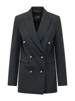 Betty Double Breasted Blazer with Buttons