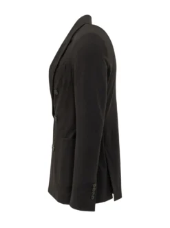Blazer Doppiopetto in Jersey con Tasche