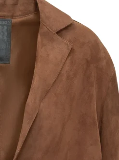 Blazer with Lapel and Button