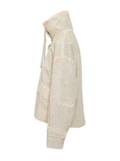 Blouson with Zip and Drawstring