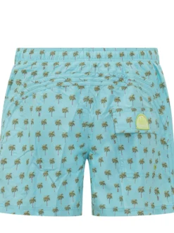 Boardshort con Stampa Palme