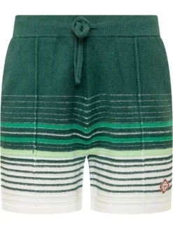 Boucle Striped Shorts