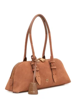 Bowling Baguette Bag with Handles and Zip