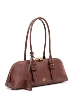 Bowling Baguette Bag with Handles and Zip