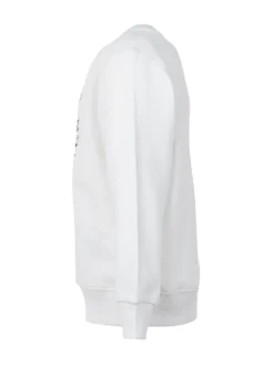 Boys Cotton Sweatshirt with Logo Print