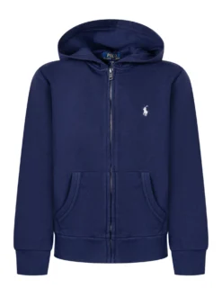 Boys Cotton Zip-Up Hoodie