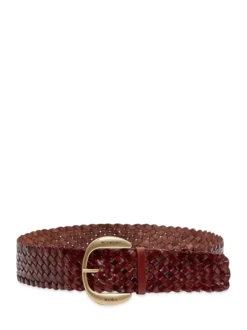 Braided Leather Belt