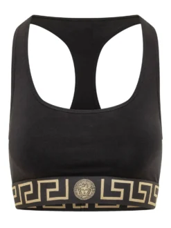 Bra with Decorated Band