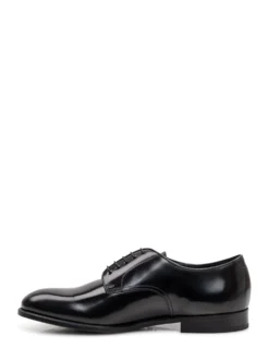 Brushed Derby Shoes with Low Sole