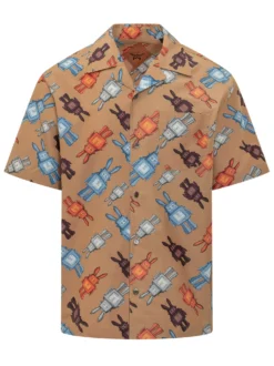 Camicia a Maniche Corte con Colletto
