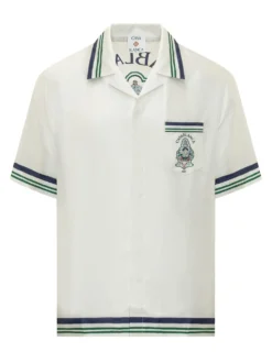 Camicia con Colletto Aperto