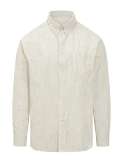 Camicia con Colletto Button Down e Tasca