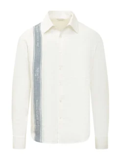 Camicia con Colletto e Banda Laterale