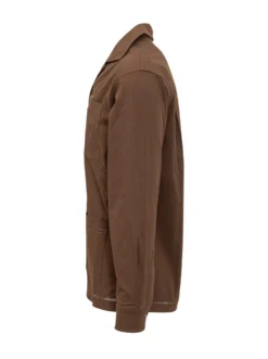 Camicia Marrone con Dettagli Jour Échelle