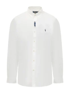 Camicia Sportiva a Maniche Lunghe a Righe