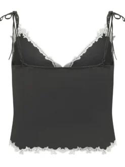 Camisole Top with Lace Insert
