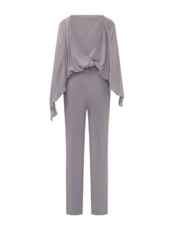 Cape Sleeve Jumpsuit