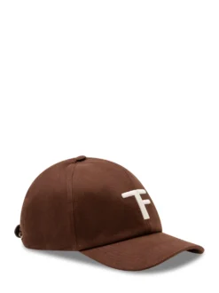 Cap with Contrasting Logo Embroidery