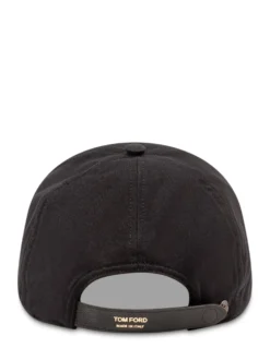Cap with Contrasting Logo Embroidery