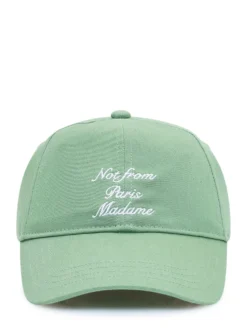 Cap with Slogan Embroidery