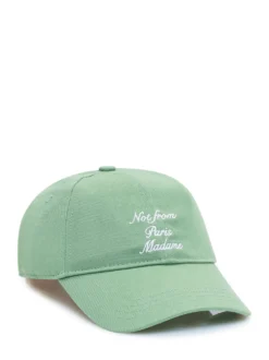 Cap with Slogan Embroidery