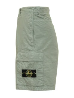 Cargo Bermuda Shorts with Side Pockets