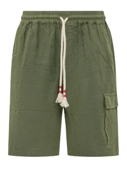 Cargo Bermuda with Drawstring