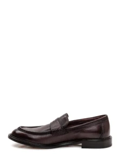 Classic Loafers with Front Strap