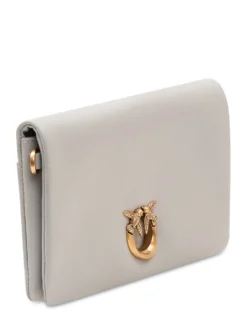 Click Soft Shoulder Bag with Flap and Logo