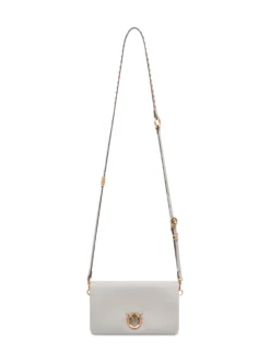 Click Soft Shoulder Bag with Flap and Logo