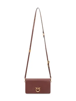 Click Soft Shoulder Bag with Flap and Logo