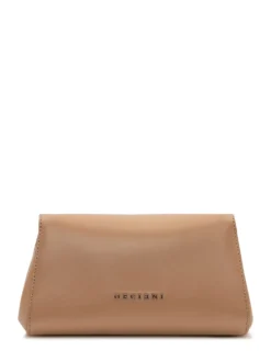 Clutch Bag in Leather with Chain Handle