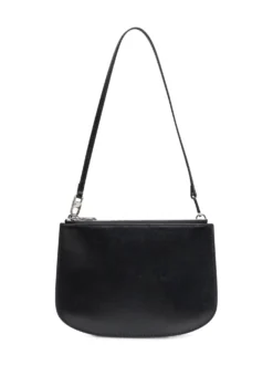 Compact crossbody bag with sculpted design