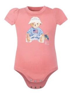 Cotton Polo Bear Bodysuit