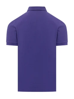Cotton Polo Shirt with Embroidered Logo