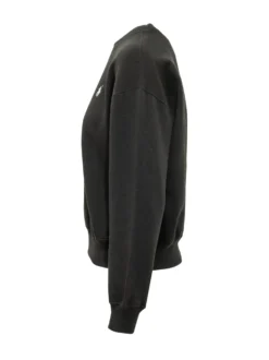 Crewneck Sweatshirt with Embroidery