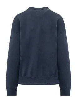 Crewneck Sweatshirt with Embroidery